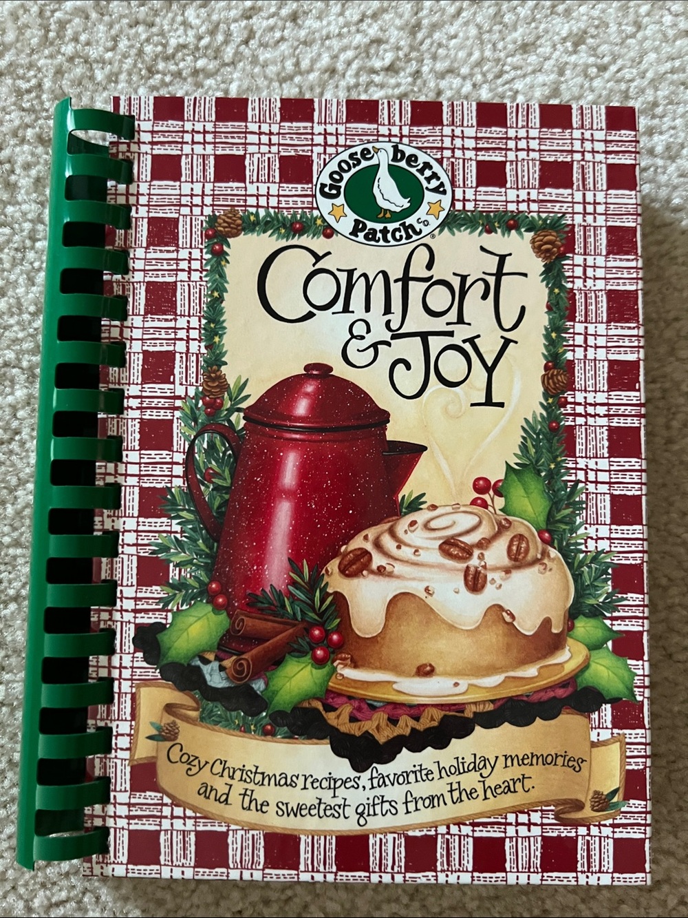 Gooseberry Patch Comfort & Joy Cookbook - EC